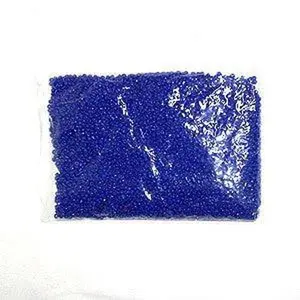 1 lb Dark blue beads - cuentas azul oscuro