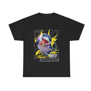 Funny Tshirt, Trending Shark Cartoon Tshirt, Shark Funny Sweater Fashion Cotton, Full Colors, Full Sizes, For Men, For Women