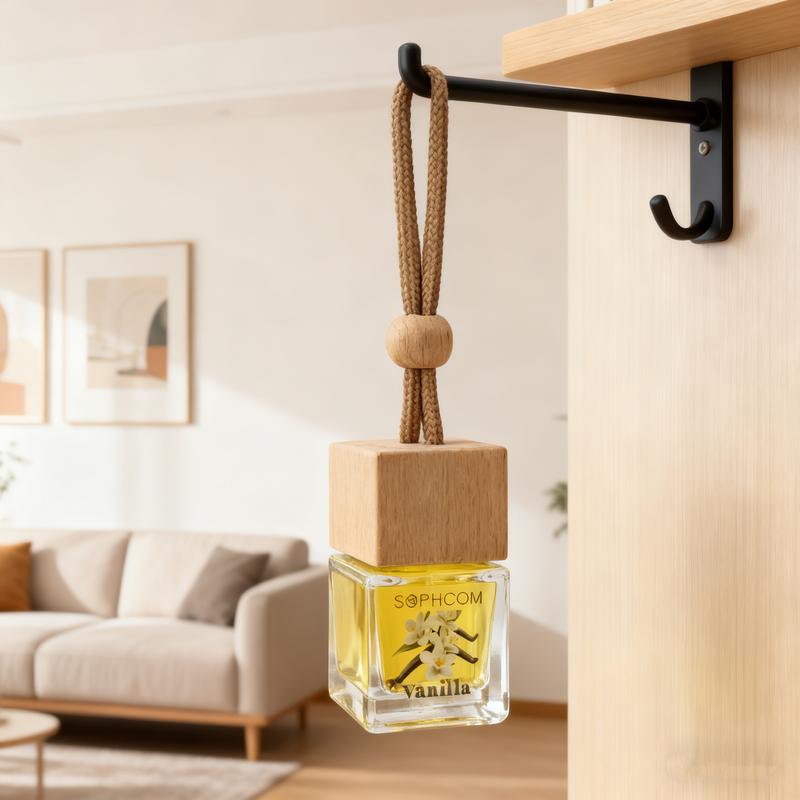 [Buy 1 Get 1 Free ] Scented Car Air Freshener – Long Lasting 60+ Days Diffuser | Natural Extract, Alcohol-Free, Safe for Babies & Moms,Christmas Gift