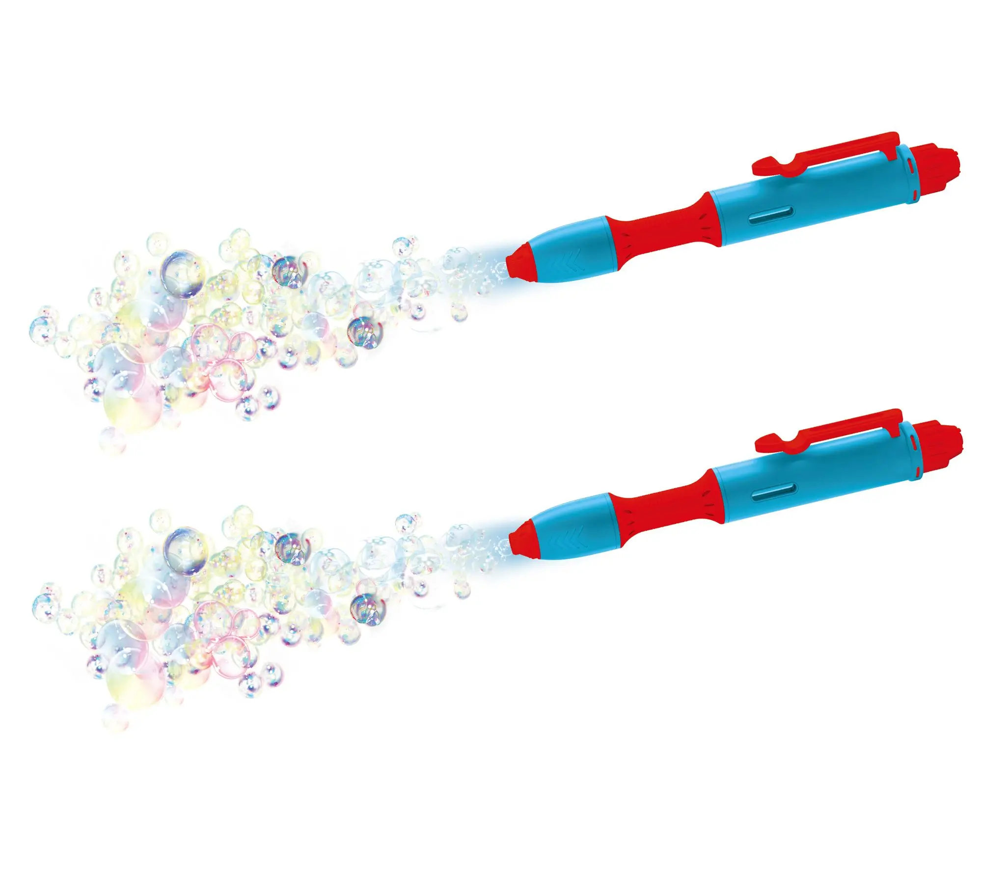 Bubble FX Bubble Stick Blasters with Clear Bubbles S/2
