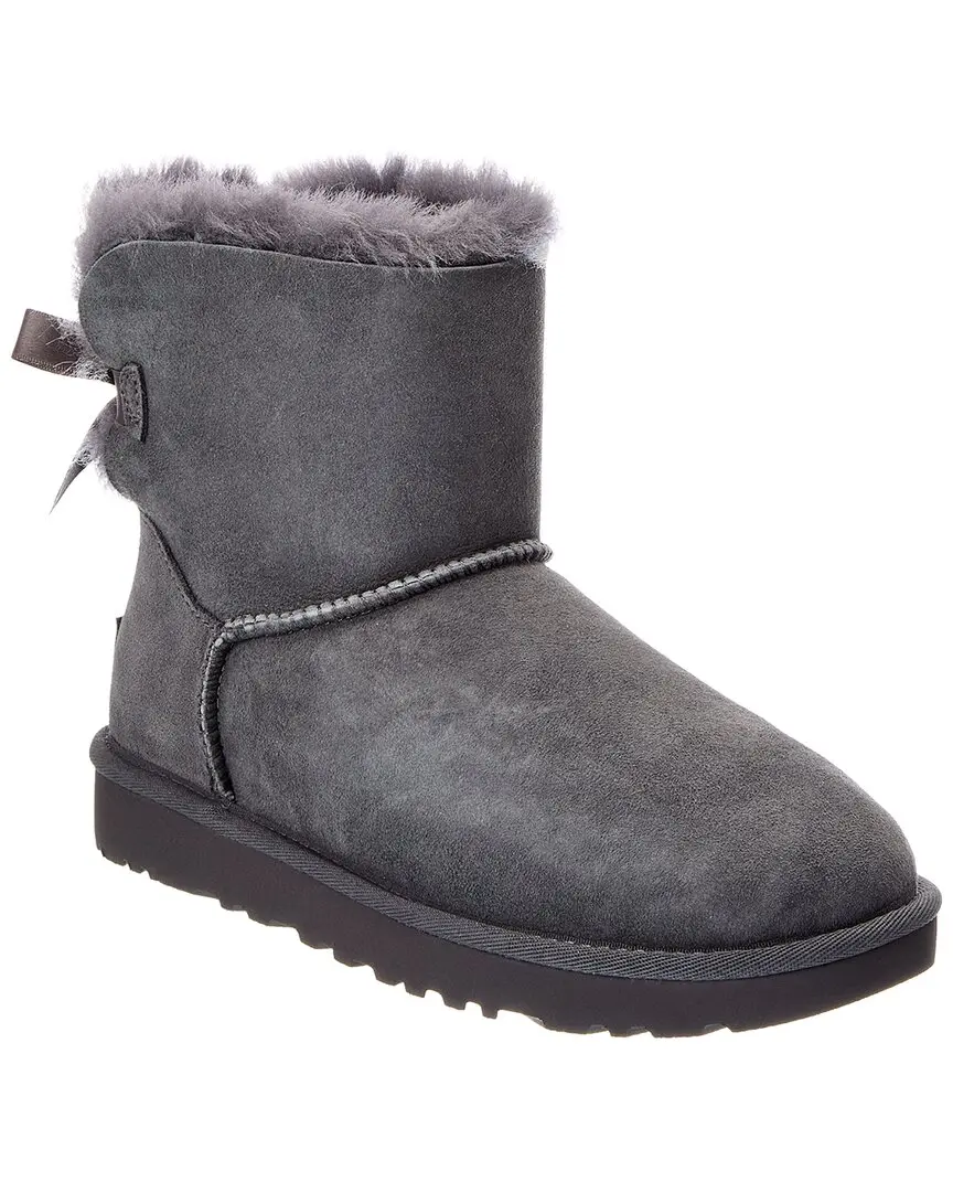 UGG W Mini Bailey Bow II Suede Bootie