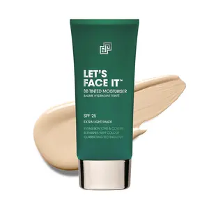 Shakeup Men’s BB Tinted Moisturizer SPF25 |Men’s Skin Perfecting Cream|Smooth Blend Coverage Hydrating Foundation for All-Day Moisture | Vitamin E,Eucalyptus Oil,Hyaluronic Acid,Glycerin