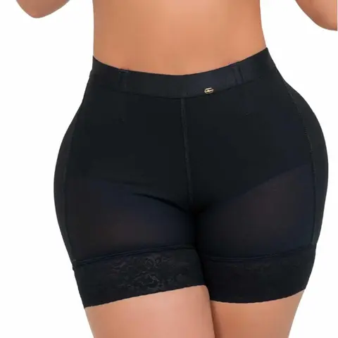 Stagmi SMI04000 Women's Fitted High-Waisted Mid-Thigh Shapewear Shorts - Tummy Control, Butt Lift, Everyday Fabric, Size 3XL