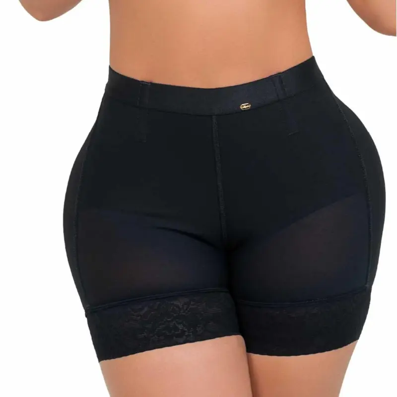 Stagmi SMI04000 Women's Fitted High-Waisted Mid-Thigh Shapewear Shorts - Tummy Control, Butt Lift, Everyday Fabric, Size 3XL