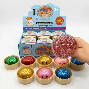 Squishy Dumpling Mystery Surprise Toy, Novelty Squishy Toy