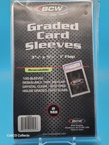 Pack of Graded Card Sleeves
