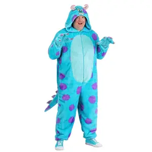 Plus Size Pixar Sulley Costume Onesie for Adults (© Disney/Pixar)
