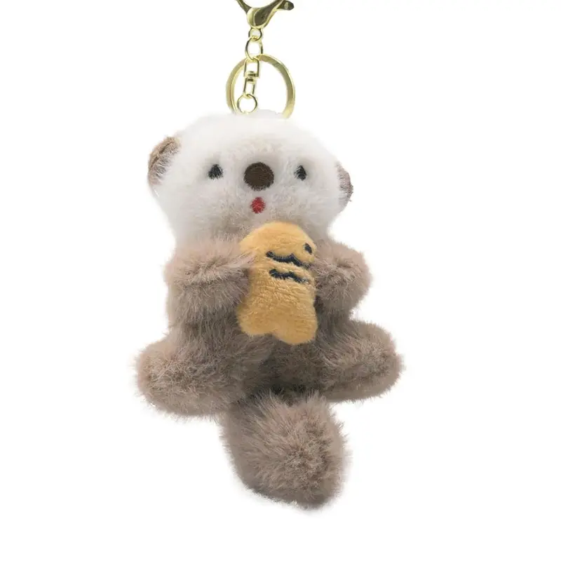 【Black Friday】Cute Otter Keychain Pendant, Kawaii Animal Charm, Animal Lover Gift Idea, Perfect for Bags & Backpacks, Unique Design for Daily Use