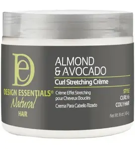 Design Essentials Almond & Avocado Curl Stretching Creme 16oz