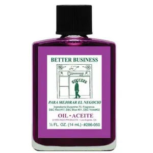 Indio Better Business Oil 1/2oz (Aceite Para Mejorar el Negocio) to attract clients & business successful, bring fortune