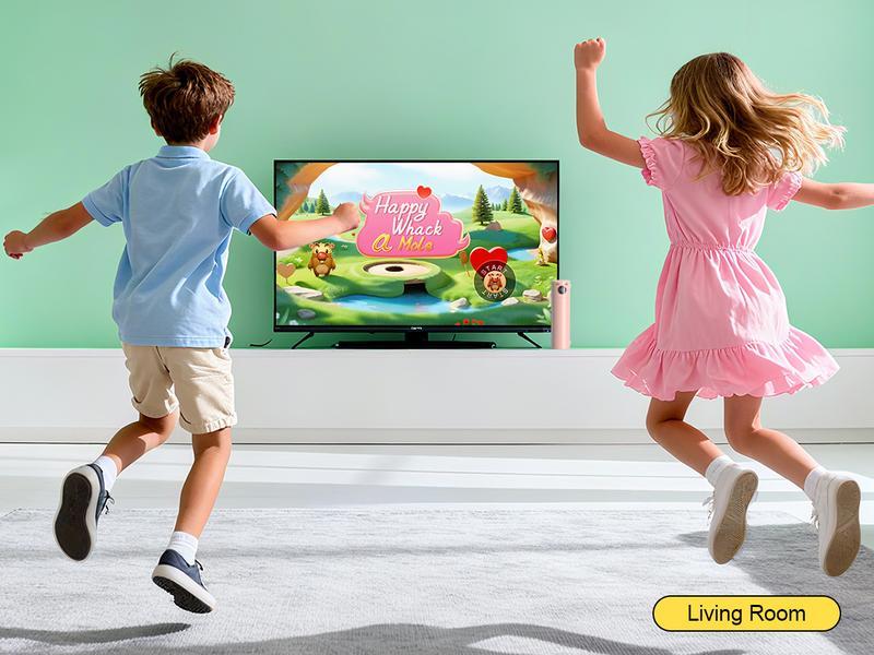 Plug & Play TV Game Box for Kids - 28 Interactive AR Games. No Internet/WiFi Needed. Safe Family Fun & Motion Control (Ages 6-12)