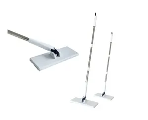 Reusable Clamp Mop - Multi-Functional with Secure Hold for Paper Towels, Rags, and Wet Wipes , Ideal for Versatile Cleaning