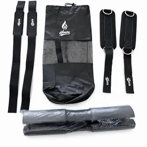 diAmore Complete Training Combo Set with Resistance Bands, Training Straps, and Transport Bag for Home & Gym Workouts - Snack