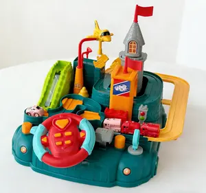 Children's Car Fun Adventure Gliding Rail Car Educational Toys