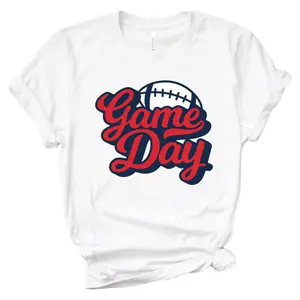 Mississippi Game Day Graphic Tee |   Red & Navy