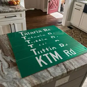 Custom Street Sign ( E-BIKE Edition ) Surron Talaria Eride Emoto Dirtbike Street Sign Aluminium Decor Vinyl Tuttio Custom Orders Available Signage Decoration