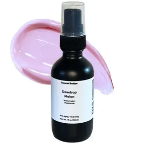 Connected Boutique Dewdrop Watermelon Facial Moisturizer - Hydrate + Vegan Collagen Boost  Daily Hydrating Moisture Evening Dewy Cream