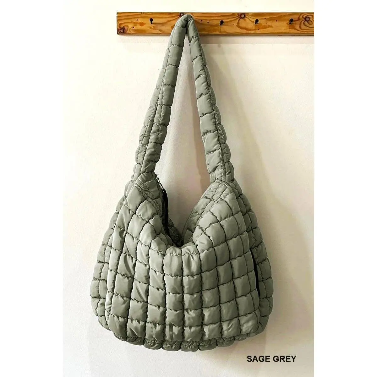 Premium Oversized Quilted Carryall Crossbody Bag