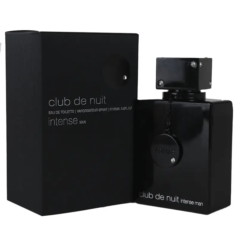 Armaf Club De Nuit Intense Man EDT Perfume (3.4oz) - Men's Adult Vanilla Perfumes with Lemon, Bergamot, Jasmine, Citrus, Floral, Woody Aroma, Pineapple, Amber, Suitable for Day and Night Wear