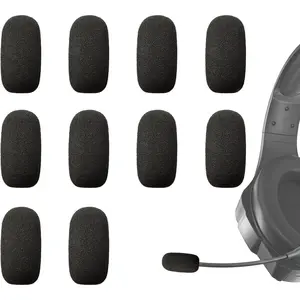 10 Pack  Mic Covers for  Laval.operations Microphones - 1.4" Ball-Type Windscreen for Clear Audio, Fits Podcasting, Vlogging, Interviews