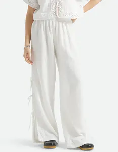 BRIXTON Seaside Eyelet Womens Wide Leg Pants