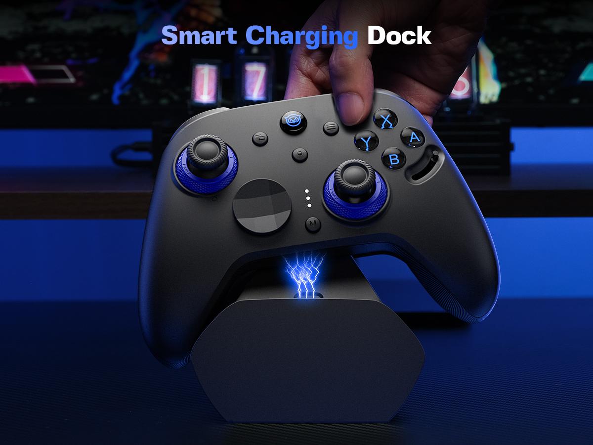 NYXI Imperial(Not for Xbox) PC Gaming Controller with Adjustable Tension TMR Joysticks (Zero Drift), Interchangeable ABXY Buttons for PC/Switch Layouts, Dual-Mode Hall Triggers, 1200mAh Battery & Charging Dock – Compatible with PC, Switch, Android, TV NYXI Imperial(Not for Xbox) PC Gaming Controller with Adjustable Tension TMR Joysticks (Zero Drift), Interchangeable ABXY Buttons for PC/Switch Layouts, Dual-Mode Hall Triggers, 1200mAh Battery & Charging Dock – Compatible with PC, Switch, Android, TV