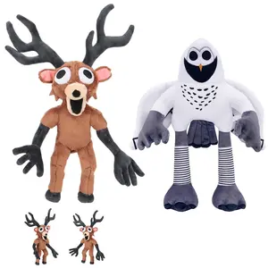 Forest Deer Monster Plush Toy, Soft Stuffed Night Owl Plush Toy, Game Lover Collection, Home Decoration, Perfect Christmas Gift