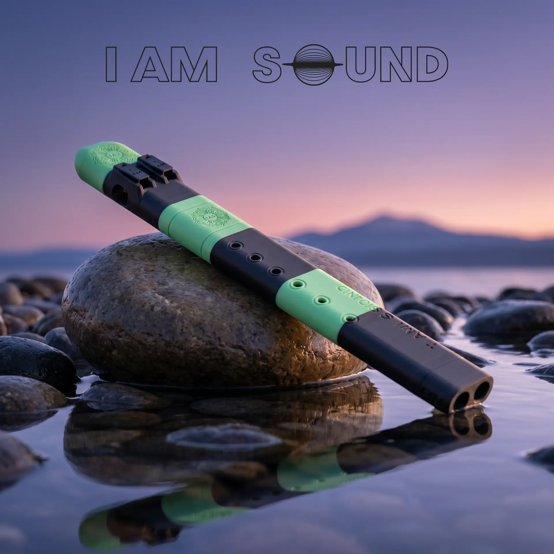 I AM SOUND F#4 Drone Flute 432 Hz MULTI-COLOR