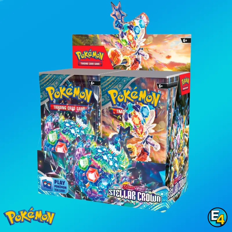 stellar crown booster box tcgplayer Pokemon Scarlet and Violet Stellar Crown Booster Box