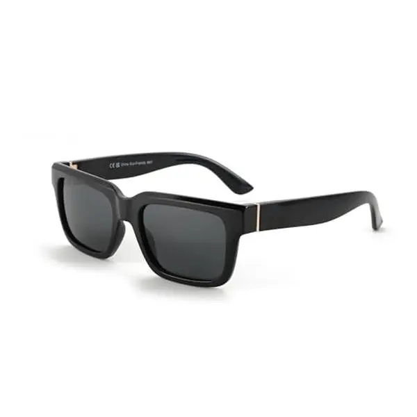 Vintage Square Polarized Sunglasses with Arcuate Design UV400 Travel Amazon.com: FEISEDY Vintage Square Polarized Sunglasses for  main image 3