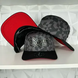 Trakas SnapBack hat- grey camo