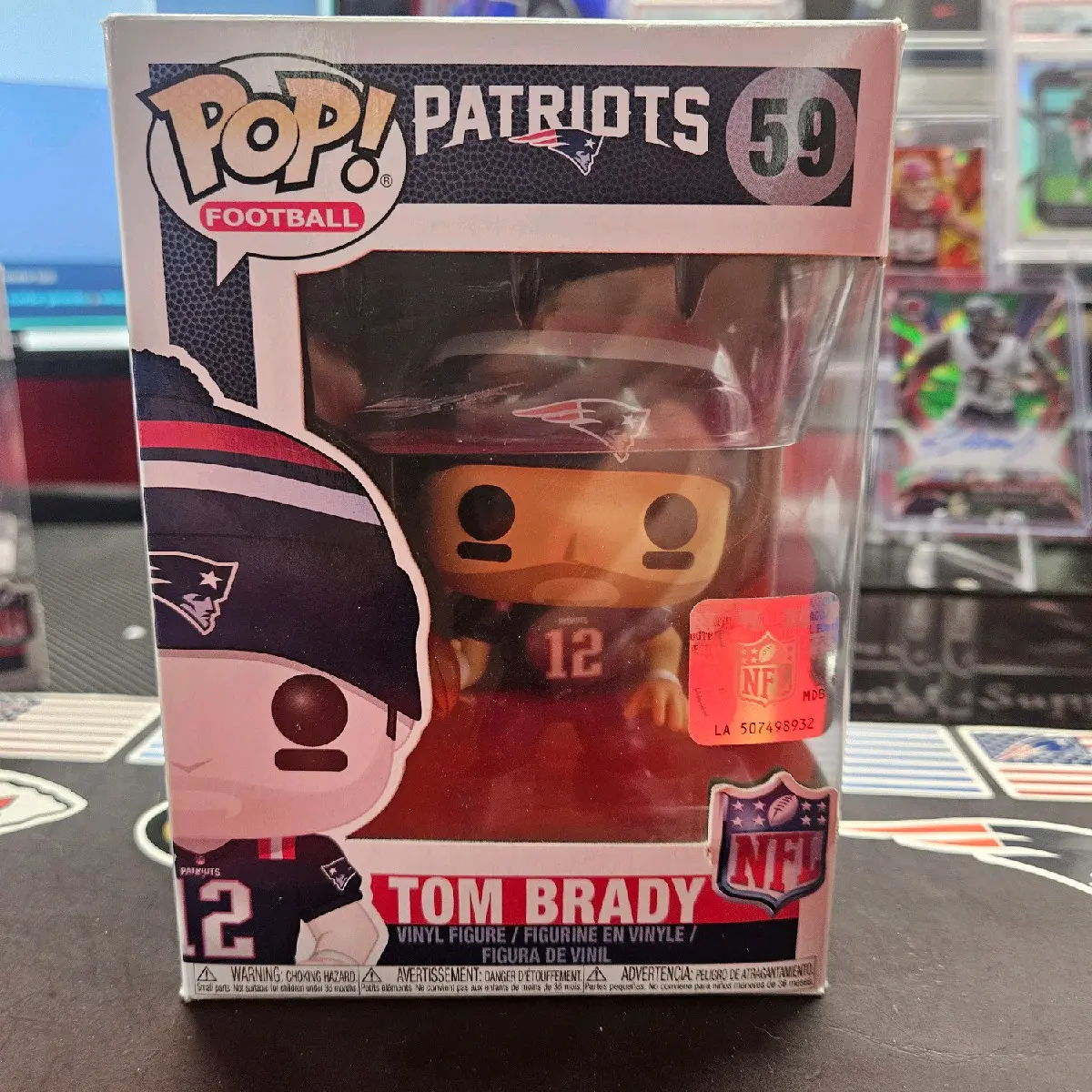 Tom Brady Funko Pop - Authentic Collectible Toy Snack