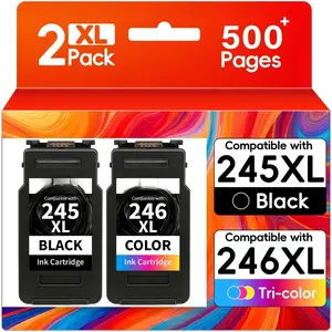245XL Ink  PG-245 CL-246 Replacement for  Ink 245 and 246 Compatible for Pixma TR4520 TR4527 MX492 MX490 MG2520 MG2522 MG2525 MG2920 MG2922 MG3022 MG3029 TS202 TS302 TS3320