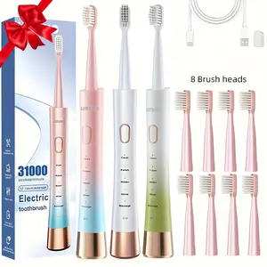 Adult Sonic Electric Toothbrush, High-Efficiency Cleaning, Gentle on Gums, Easy to Use, Ideal for Daily Oral Care