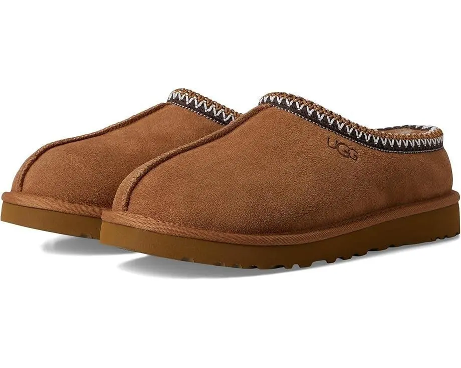 UGG Tasman II 1174671-CHE Slipper Men's Chestnut Suede Round Toe Slip-On GUG159