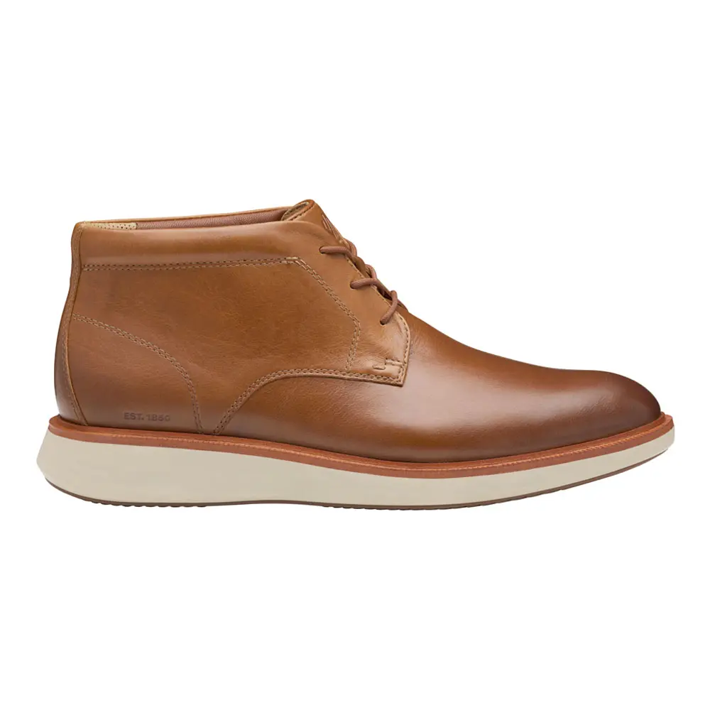 Johnston & Murphy Mens Xc+ Parker Round Toe Chukka Casual Boots Ankle - Brown