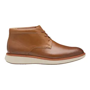 Johnston & Murphy Mens Xc+ Parker Round Toe Chukka Casual Boots Ankle - Brown Johnston & Murphy Mens Xc+ Parker Round Toe Chukka Casual Boots Ankle - Brown
