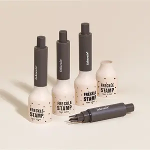 Realistic Freckle Stamp with 5 Claws, Quick Application Fake Freckles Pen, Creative Makeup Trend, Perfect for Photography, Picnics, Summer Dates