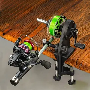 Chilun Fishing Line Winder - Precision Spooling Tool for Spin Cast Reels, Easy & Tangle-Free Line Loading (Water Drop Shape)