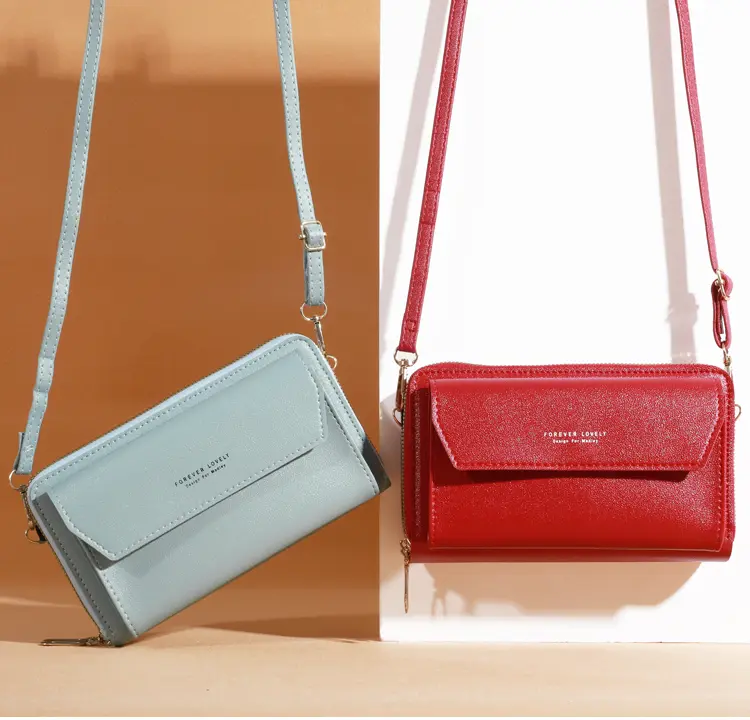 Simple Crossbody Bag for Women – Double Layer, Lightweight & Perfect for On-the-Go!