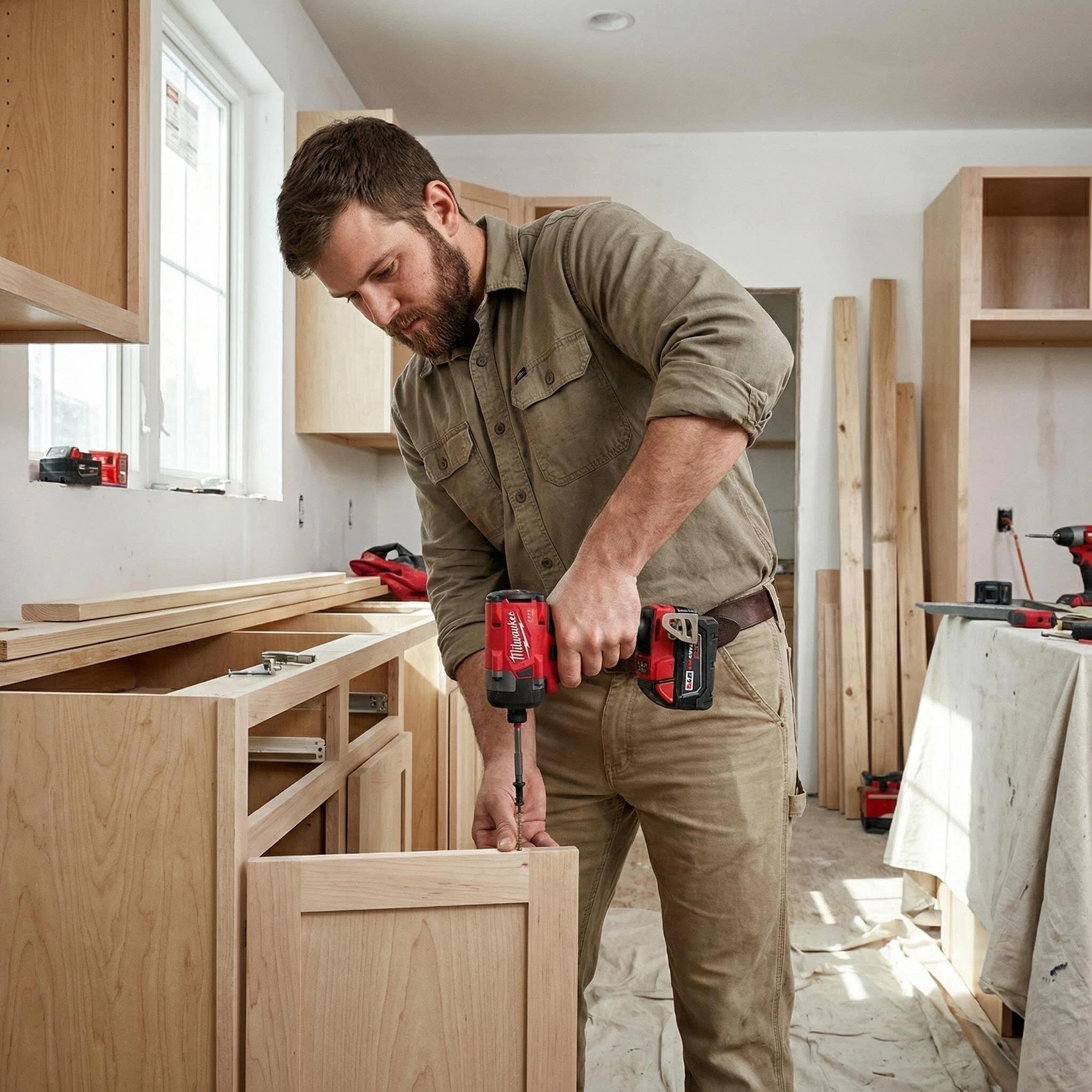 Milwaukee M18  18V 1/4" Impact  Power  m electric driver lithium-ion brushless cordless gear tool nut-busting torque wrench in chrome sockets and 18 4-mode drive control