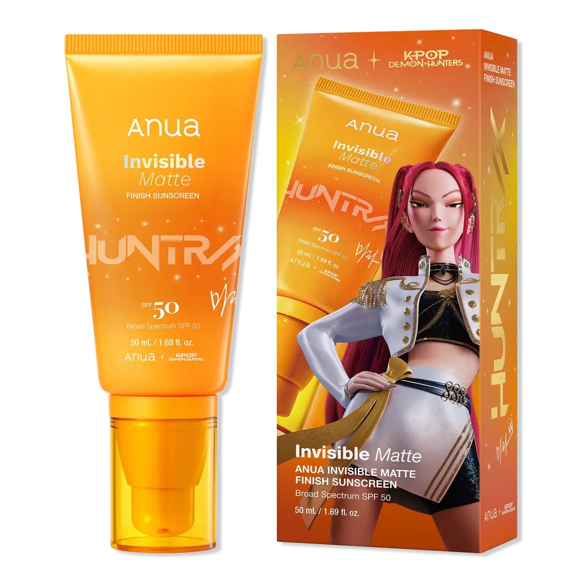 ANUA Kpop Demon Hunters Invisible Matte Finish Sunscreen ANUA Kpop Demon Hunters Invisible Matte Finish Sunscreen