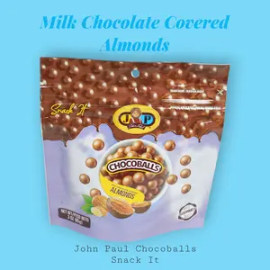 (3 pcs pack) JP ChocoBalls  Almond - Milk Chocolate - Snack It