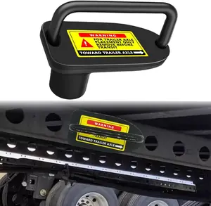 Tandem Slide Stopper for Semi , Trailer Axle Stop Device,   Lock Pin Stopper Uses for Semi  Accessories, Heavy Duty Steel Construction Refrigerator for Trailer.