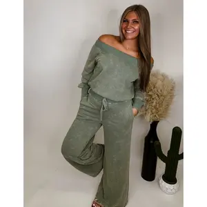 The Stella Jumpsuit- Sage