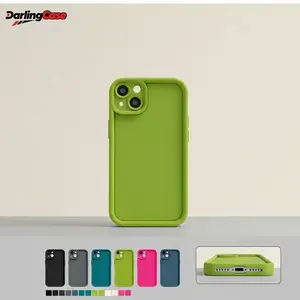 DarlingCase iPhone Case, Solid Color Slim Protective Case with Shockproof Drop Protection for iPhone 17, 17 Pro, 17 Pro Max, 17 Plus, 16, 16 Pro, 16 Pro Max, 16 Plus, 15, 15 Pro Max, 14, 14 Pro, 13, 13 Pro, 12, 11 – Durable Slim Case for Men & Women