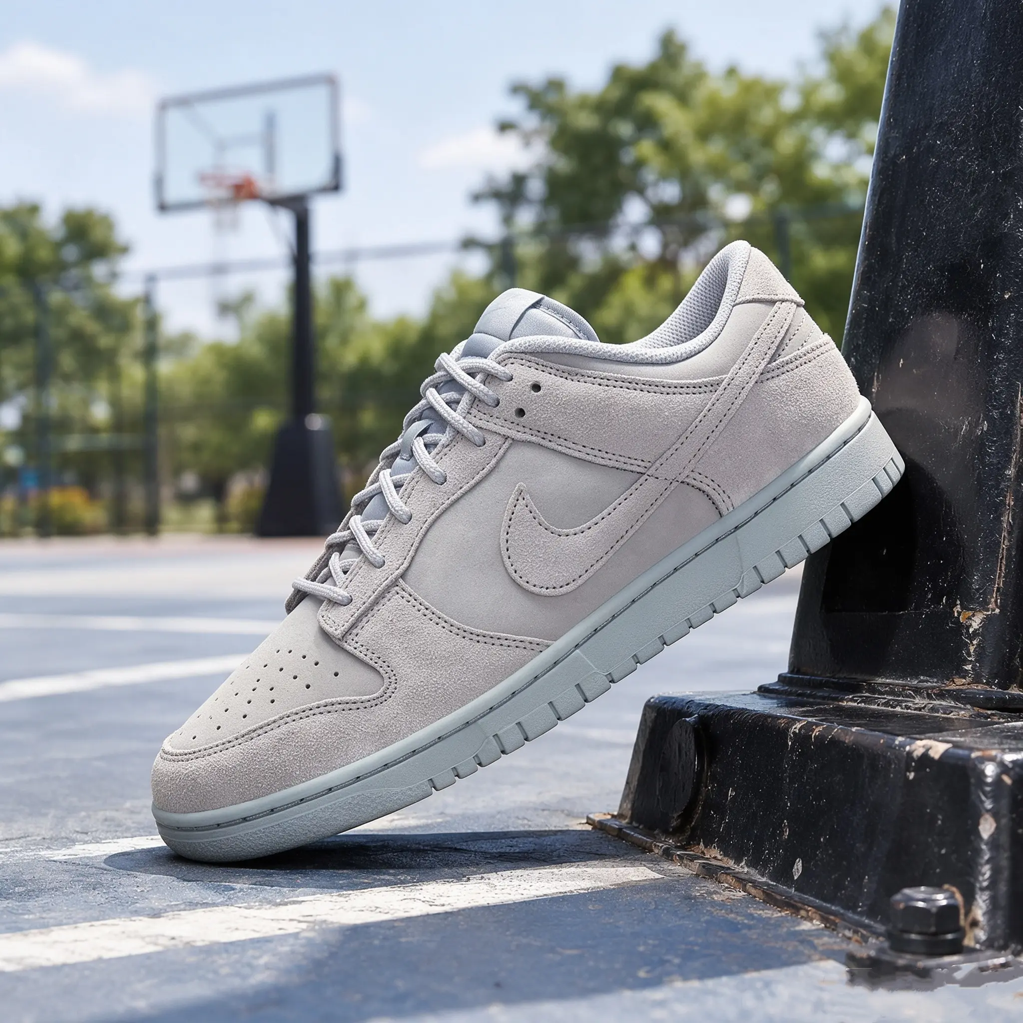 Nike Dunk Low SE Wolf Grey Men's IB6651-002 New