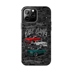 OBS Gang Truck Tough Phone Case Compatible with iPhone 17 16 15Pro, 14, 13, 12, 11, 8, XR Mini, Pro Max, Plus & SAMSUNG GALAXY 21 S22 S23 S24 25 ULTRA PLUS Accessories Protection unisex