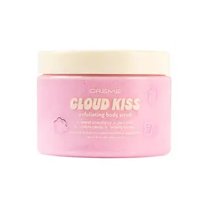 The Crème Shop Wash-Off Body Scrub with Sweet Fruits, Creamy Vanilla & Soft Musk Scent (Cloud Kiss)