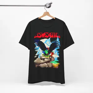 Budgie Band Never Turn Back On A Friend Unisex Tee, Music Fan Shirt, Retro Band Tee, Vintage Rock Tee, 70s Band Shirt